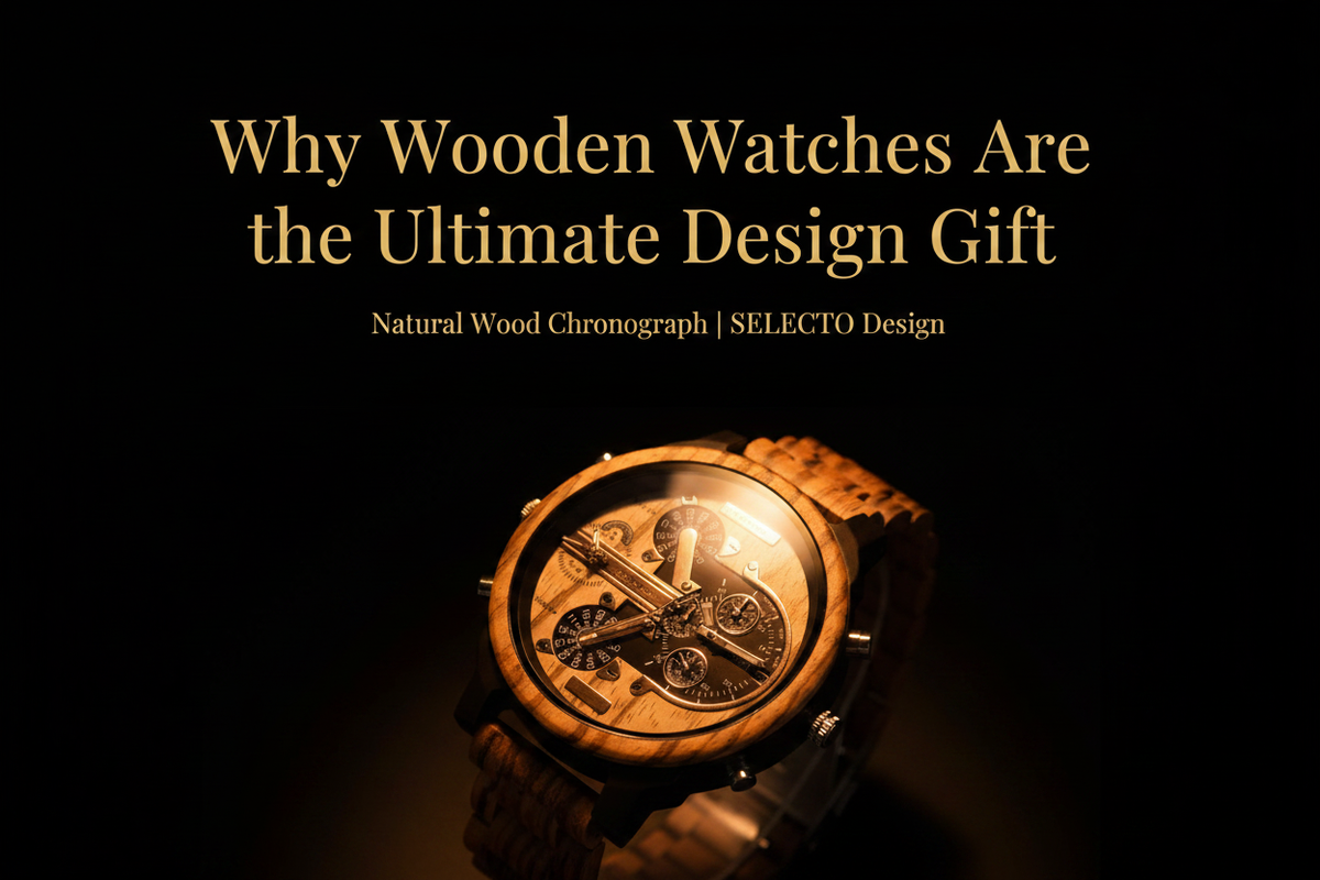 Why Wooden Watches Are the Ultimate Design Gift for Him (And Her)