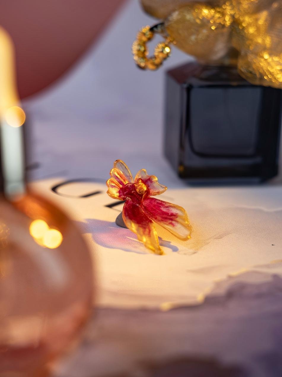 Emotion | Hand-Sculpted Leather Butterfly Earrings